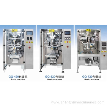 Automatic dried fruit pouch packaging machine